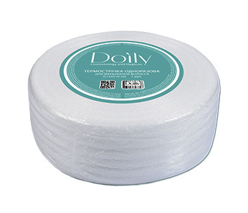 Термострічка для фарбування волосся 0.1х50 м, біла, Doily (1 рул./уп.) Термострічка для фарбування волосся 0.1х50 м, біла, Doily (1 рул./уп.)