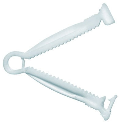 Зажим для пуповины JS стерильный  (100 шт./уп.) Зажим для пуповины JS стерильный  (100 шт./уп.)