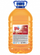 Мыло жидкое с ароматом персика, Balu, 5 л