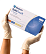 Рукавички латексні оглядові, білі Medicom (полегшені, без пудри), 100 шт./уп. Розмір: XS