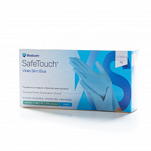 Рукавички нітрилові текстуровані без пудри SafeTouch Advanced Vitals 3 г (100 шт./уп.). Розмір: XS Рукавички нітрилові текстуровані без пудри SafeTouch Advanced Vitals 3 г (100 шт./уп.). Розмір: XS