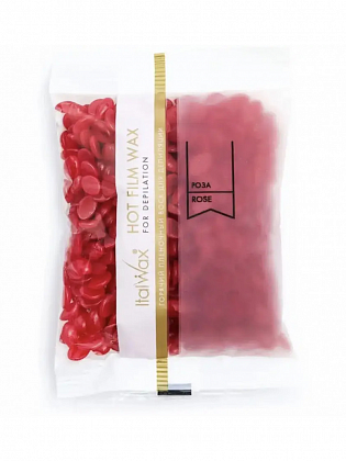 Гарячий плівковий віск у гранулах "Троянда", 100 г, Italwax  Гарячий плівковий віск у гранулах "Троянда", 100 г, Italwax