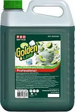 Средство для мытья посуды PRO Golden Lime, 5 л