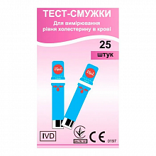 Тест- полоски EasyTouch для измерения уровня холестерина в крови №25