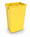 Контейнер для утилизации медицинских отходов SC, 60 л, желтый, с крышкой MONO