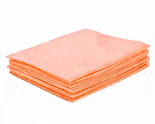 Простирадла одноразові 0,8х2 м, СМС, Etto. Колір: помаранчевий (10 шт./уп.)