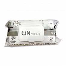 Салфетки для уборки "ONclean wipes" (ONclean салфетки) в мягкой упаковке (120 шт./уп.) Салфетки для уборки "ONclean wipes" (ONclean салфетки) в мягкой упаковке (120 шт./уп.)