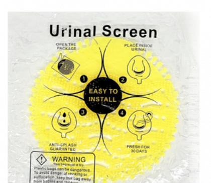 Освіжувач-решітка для пісуарів VS-110F Yellow. Аромат: лимон Освіжувач-решітка для пісуарів VS-110F Yellow. Аромат: лимон