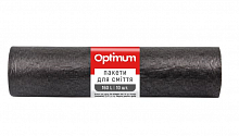 Пакеты для мусора OPTIMUM черные LD, 85х105 см, 160 л (10 шт./уп.)