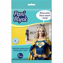 Серветки універсальні Pani Blysk (5 шт./уп.)