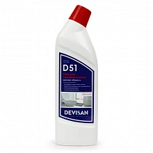 Средство для ежедневной чистки унитаза D51, ТМ Devisan, 1 л