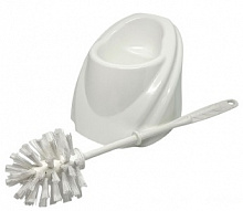 Комплект для унитаза WC Волна пластик белый