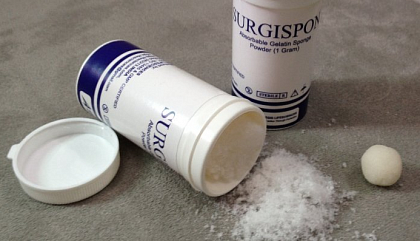 Губка гемостатична SURGISPON, порошок, 1 г Губка гемостатична SURGISPON, порошок, 1 г