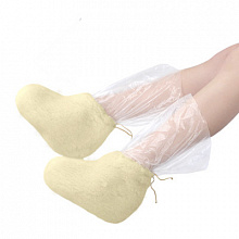 Багаторазові чобітки для парафінотерапії зі штучного хутра, Doily (1 пара/уп.). Колір: крем Багаторазові чобітки для парафінотерапії зі штучного хутра, Doily (1 пара/уп.). Колір: крем