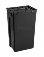 Контейнер для утилизации медицинских отходов SC 60 л, черный, с крышкой R (б/н)