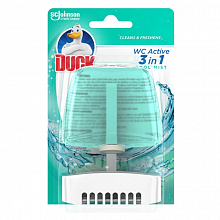Гель для унітазу з кошиком (підвісний) DUCK Cool Mist (Прохолодний туман), 55 мл Гель для унітазу з кошиком (підвісний) DUCK Cool Mist (Прохолодний туман), 55 мл