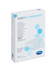 Пов'язка гідрогелева HydroTac transparent, 5х7.5 см