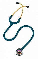 Стетоскоп педіатричний Littmann Classic II Pediatric, морський з голівкою кольору веселки, 2153
