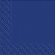 Серветки банкетні 2-шарові сині, 33х33 см Марго (50 шт./уп.)
