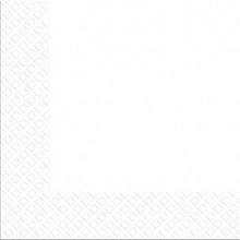 Серветки банкетні 2-шарові білі, 33х33 см Марго (200 шт./уп.)