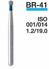 Алмазний бор кулястий BR-45 (ISO 001/010), MANI