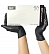 Перчатки нитриловые смотровые, нестерильные, неопудренные, черные (3.5 г) SEF р. S (100 шт./уп.). Размер: S