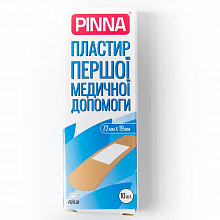 Пластир першої медичної допомоги 7.2х1.9 см, Pinna (10 шт./уп.)