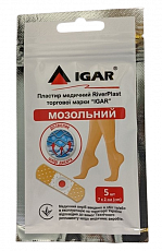 Пластир медичний мозольний 7х2 см, IGAR (5 шт./уп.)