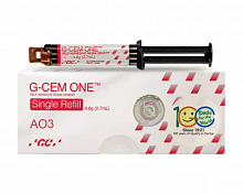 G-CEM ONE – композитний самоадгезивний цемент AO3, шприц 4.6 г (2.7 мл)