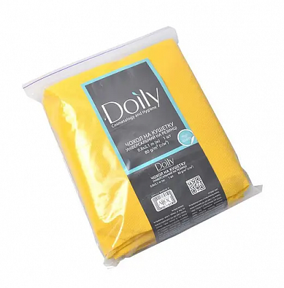 Чохол на кушетку 0.8х2.1 м, спанбонд, 80 г/м2 (1 шт./уп.) Doily. Колір: жовтий Чохол на кушетку 0.8х2.1 м, спанбонд, 80 г/м2 (1 шт./уп.) Doily. Колір: жовтий