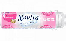 Ватні диски косметичні NOVITA Soft (100 шт./уп.)