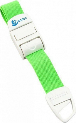 Джгут для венозних маніпуляцій дорослий (розмір 2.5х45 см). Колір: зелений Джгут для венозних маніпуляцій дорослий (розмір 2.5х45 см). Колір: зелений