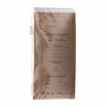 Крафт-пакети 100х200 мм, для повітряної стерилізації, коричневі (100 шт./уп.)