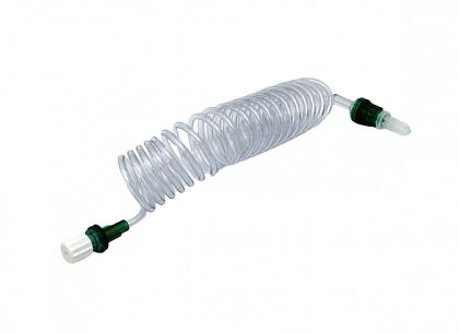 Лінія спіральна з двома клапанами 150 см Лінія спіральна з двома клапанами 150 см