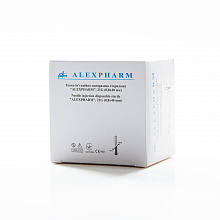 Голки ін'єкційні ALEXPHARM 21G (0.8х40 мм) (100 шт./уп.)
