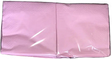 Салфетки банкетные 2-слойные розовые, 33х33 см Z-BEST (200 шт./уп.)