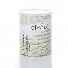 Теплий, щільний кремовий віск для депіляції з тальком в банці "Оксид Цинку", 800 мл ItalWax