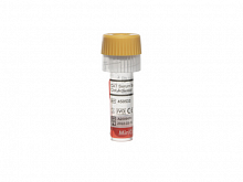 Пробирка MiniCollect с CAT Serum Sep Clot Activator, 0.5/0.8 мл, золотистый колпачок (50 шт./уп.) Пробирка MiniCollect с CAT Serum Sep Clot Activator, 0.5/0.8 мл, золотистый колпачок (50 шт./уп.)