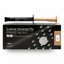 G-AENIAL Universal Flo – реставрационный текучий композит светового отверждения, 3.4 г, B1