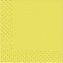 Салфетки банкетные 2-слойные желтые, 33х33 см Марго (200 шт./уп.)