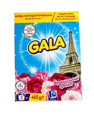 Пральний порошок для ручного прання Gala Аква-Пудра Французький аромат Color, 405 г