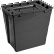 Контейнер для утилизации медицинских отходов SC 30 л, черный, с крышкой R (б/н)