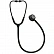 Стетоскоп Littmann Classic III, черный с головкой дымчатого цвета, 5811