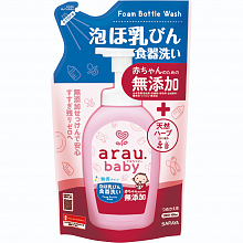 Жидкость для мытья детской посуды Arau Baby, 450 мл (запасная упаковка)