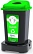 Контейнер для сбора медицинских отходов категории А, 60 л, БИОБАК (зеленая маркировка)