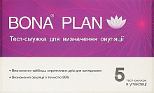 Тест-смужки для визначення овуляції Bona-plan (5 шт./уп.)