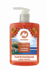 Мило рідке Чистолайн Софт "Сонячна Сицилія" ТМ Manorm, 500 мл