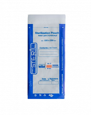Комбіновані прозорі пакети для повітряної стерилізації 100х200 мм, ТМ ProSteril (100 шт./уп.) Комбіновані прозорі пакети для повітряної стерилізації 100х200 мм, ТМ ProSteril (100 шт./уп.)