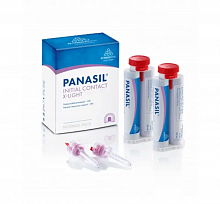 Panasil initial contact Х-light — гідрофільний, еластомірний матеріал на основі вінілполісілоксану, корекція, 2х50 мл