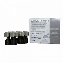 CERAMIC PRIMER II — праймер для ремонта/фиксации керамики и композитов, 10 унидоз х 0.1 мл CERAMIC PRIMER II — праймер для ремонта/фиксации керамики и композитов, 10 унидоз х 0.1 мл